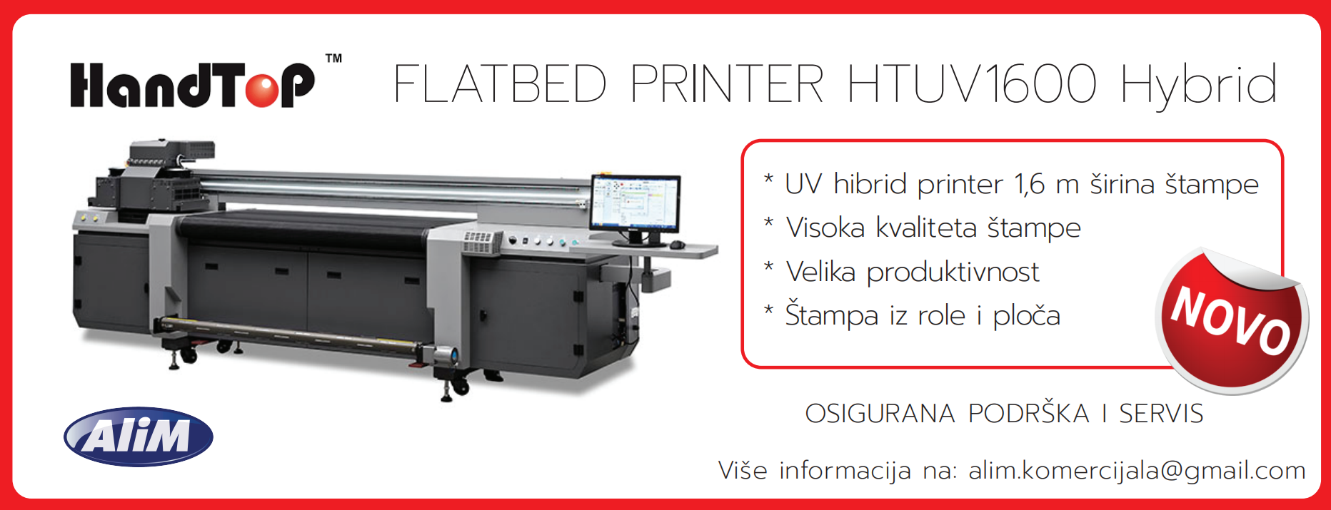 handtop flatbed printer